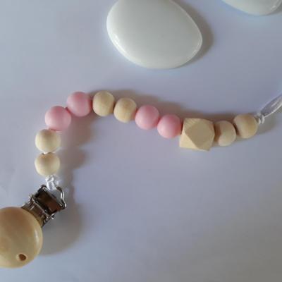 White cotton lollipop holder bracelet